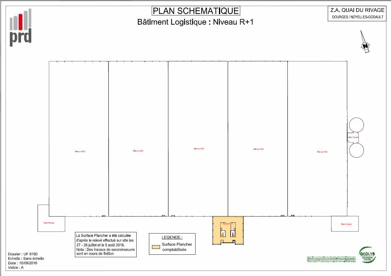 Entrepôt classe a Dourges 31590m² Location entrepôt classe a Dourges Pas-de-Calais OLLOG2309574 3
